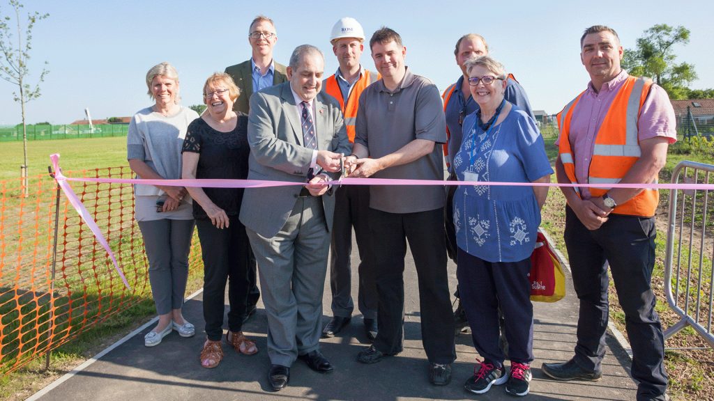 Long awaited footpath opens